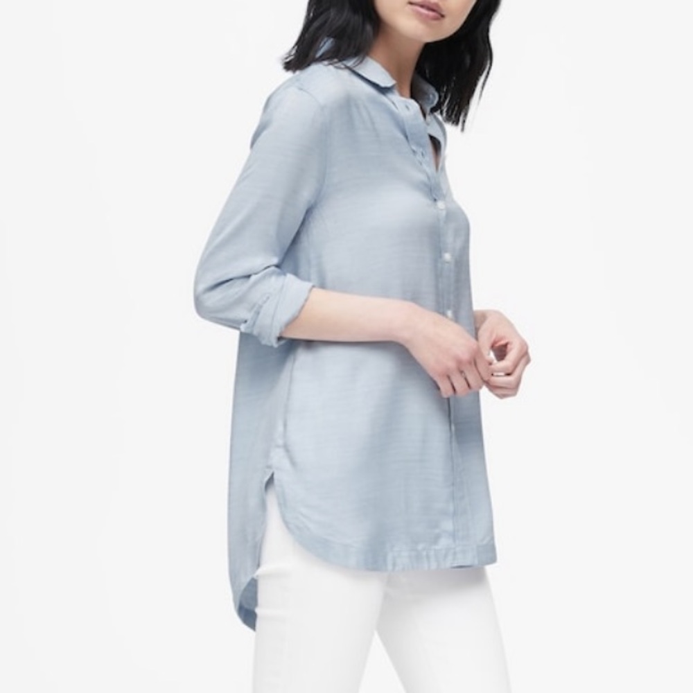 Blue Banana Republic Tunic